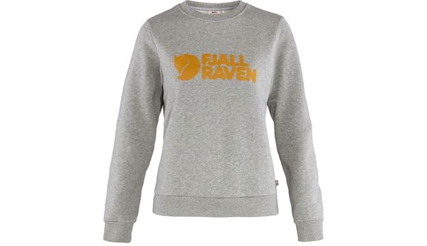 Fjällräven Fjällräven Logo Sweater W Grey Melange
