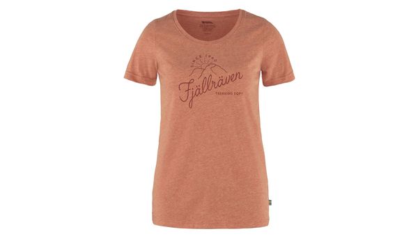 Fjällräven Fjällräven Sunrise T-Shirt W Rowan Red-Melange