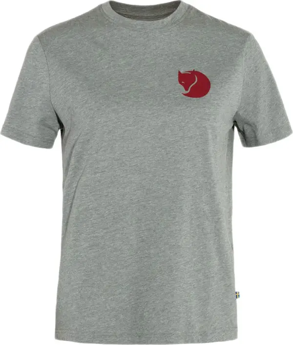 Fjällräven Fjällräven Fox Boxy Logo Tee W Жени - Тениски Fjällräven - Сив - F87153-020-999-L - Size: L