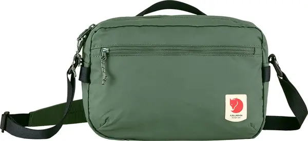Fjällräven Fjällräven High Coast Crossbody Green F23227-614 Unisex - Раници и чанти Fjällräven - Зелен - F23227-614-One-size - Size: One size