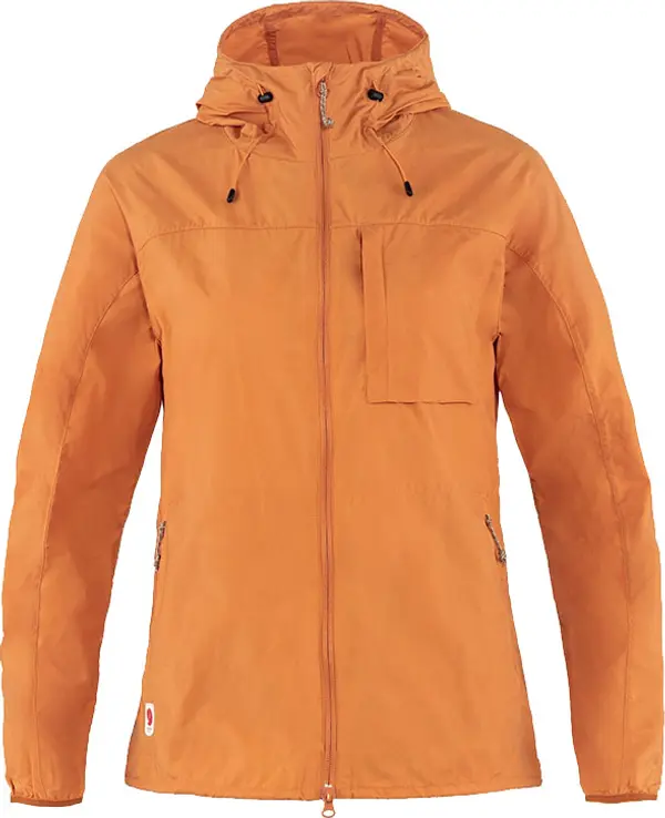 Fjällräven Fjällräven High Coast Wind Jacket W Жени - Якета Fjällräven - Оранжев - F83516-206-S - Size: S
