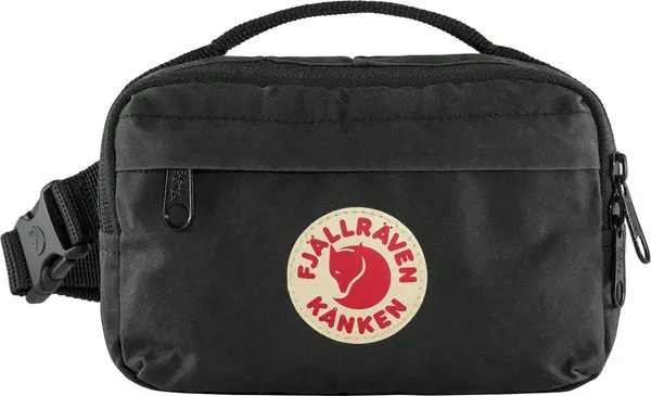 Fjällräven Fjällräven Kånken Hip Pack Black Unisex - Раници и чанти Fjällräven - Черен - F23796-550-One-size - Size: One size