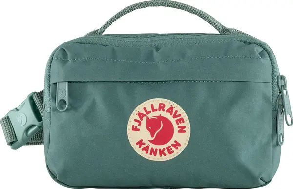 Fjällräven Fjällräven Kånken Hip Pack Frost Green Unisex - Раници и чанти Fjällräven - Зелен - F23796-664-One-size - Size: One size