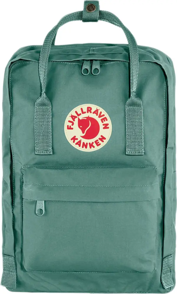 Fjällräven Fjällräven Kånken Laptop 13" Frost Green Unisex - Раници и чанти Fjällräven - Зелен - F23523-664-One-size - Size: One size