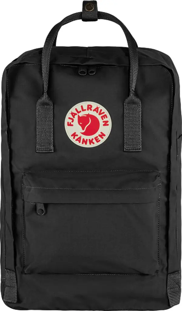 Fjällräven Fjällräven Kånken Laptop 15" Black Unisex - Раници и чанти Fjällräven - Черен - F23524-550-One-size - Size: One size