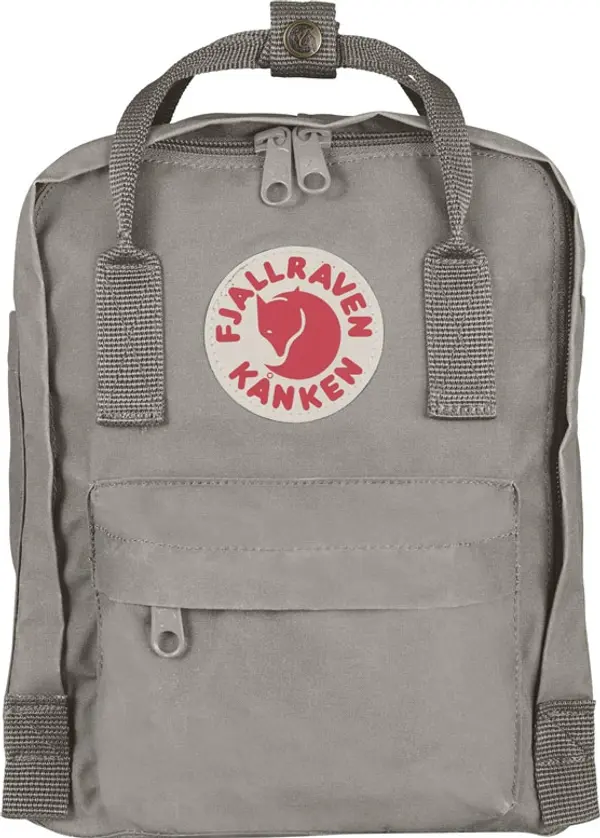 Fjällräven Fjällräven Kånken Mini Kids Fog Unisex - Раници и чанти Fjällräven - Сив - F23561-021-One-size - Size: One size