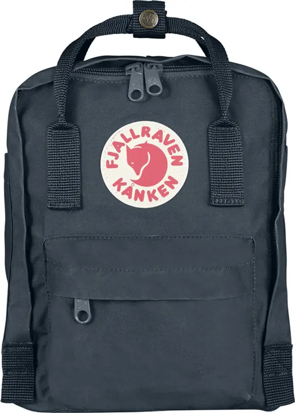 Fjällräven Fjällräven Kånken Mini Kids Graphite Unisex - Раници и чанти Fjällräven - Сив - F23561-031-One-size - Size: One size