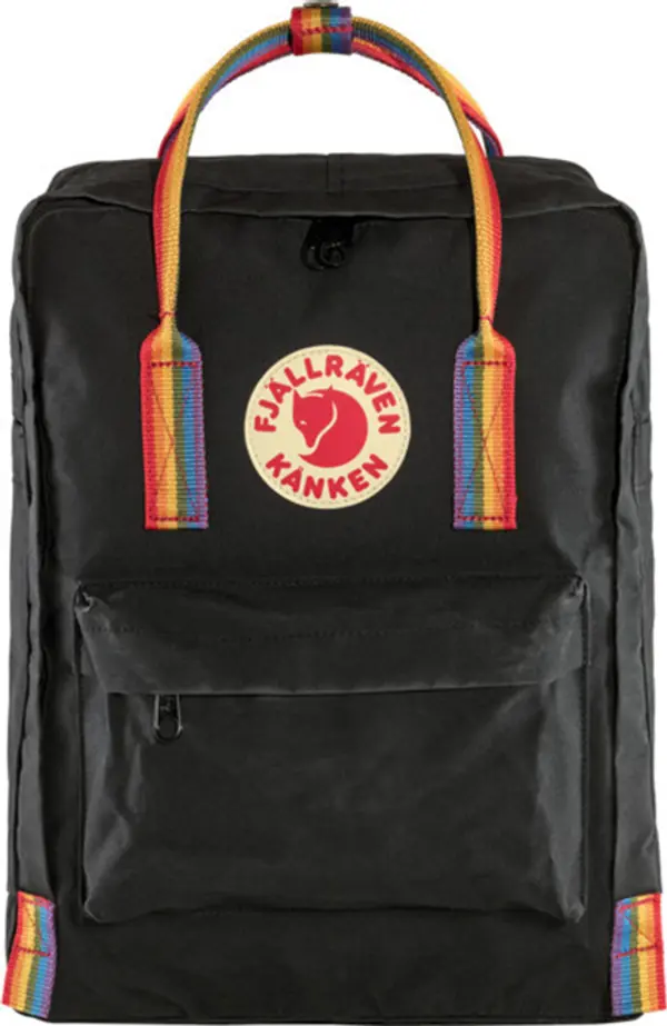 Fjällräven Fjällräven Kånken Rainbow Black Unisex - Раници и чанти Fjällräven - Черен - F23620-550-907-One-size - Size: One size