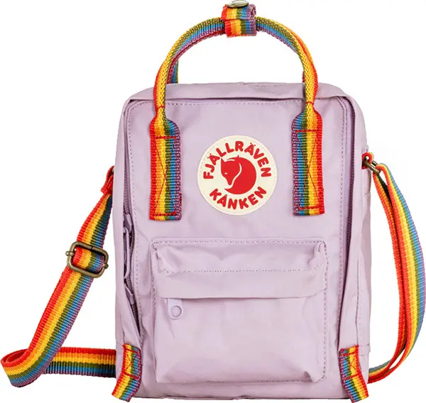 Fjällräven Fjällräven Kånken Rainbow Sling Unisex - Раници и чанти Fjällräven - Лилав - F23623-457-907-One-size - Size: One size