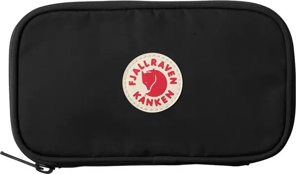 Fjällräven Fjällräven Kånken Travel Wallet Black Unisex - Портфейли Fjällräven - Черен - F23781-550-One-size - Size: One size