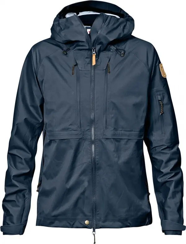 Fjällräven Fjällräven Keb Eco-Shell Jacket Dark Navy Women Жени - Якета Fjällräven - Син - F89600-555-S - Size: S