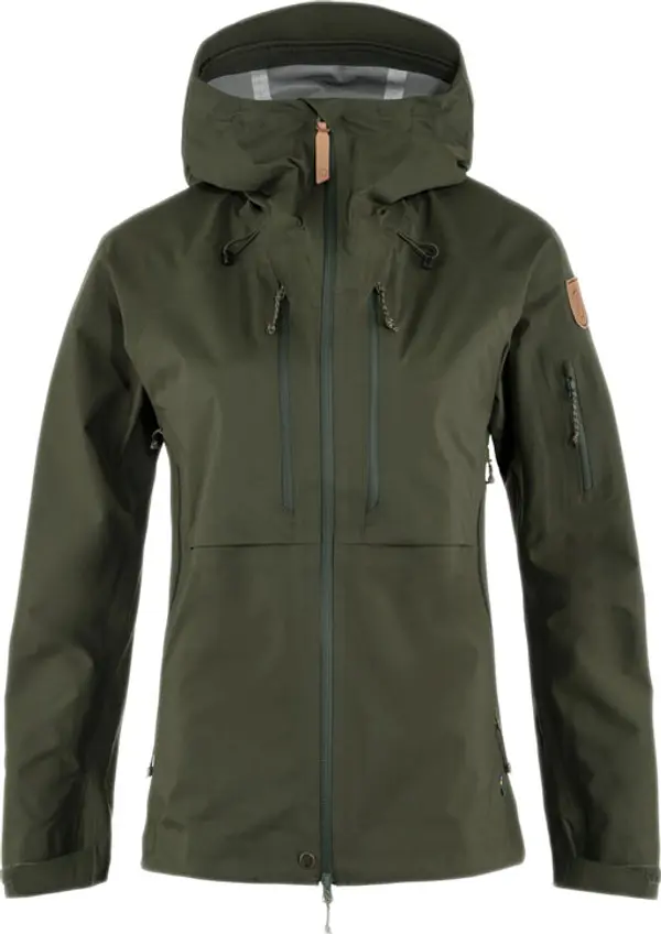 Fjällräven Fjällräven Keb Eco-Shell Jacket W Жени - Якета Fjällräven - Зелен - F89600-662-M - Size: M
