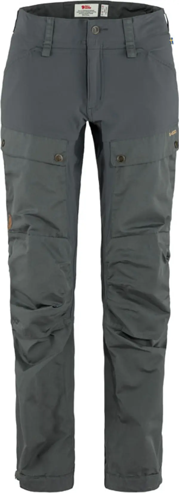Fjällräven Fjällräven Keb Trousers Curved W Short Жени - Панталони Fjällräven - Син - F89852S-050-42 - Size: 42