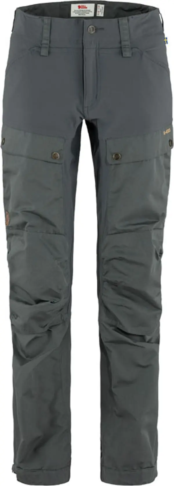Fjällräven Fjällräven Keb Trousers W Reg Basalt Жени - Панталони Fjällräven - Сив - F89898-050-44 - Size: 44
