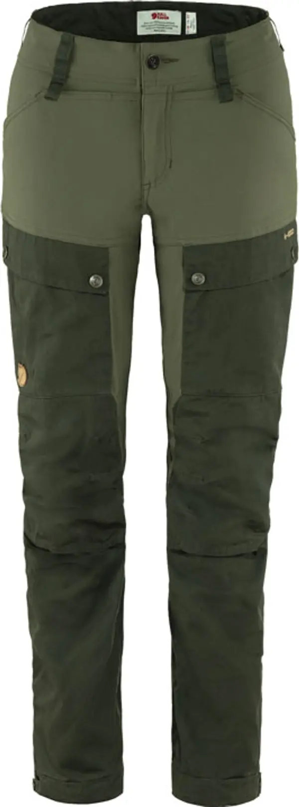 Fjällräven Fjällräven Keb Trousers W reg Deep Forrest Жени - Панталони Fjällräven - Зелен - F89898-662-625-32 - Size: 32