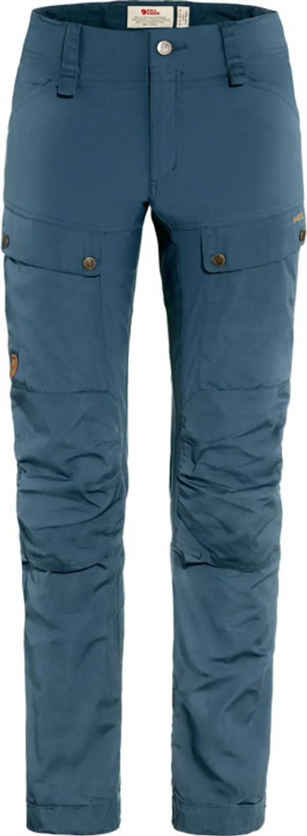 Fjällräven Fjällräven Keb Trousers W reg Indigo Blue Жени - Панталони Fjällräven - Син - F89898-534-36 - Size: 36