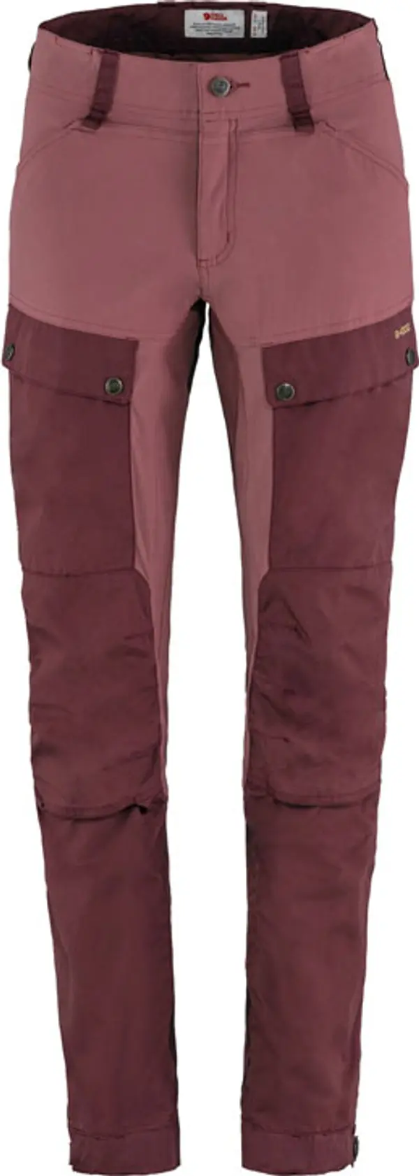 Fjällräven Fjällräven Keb Trousers W Reg Port-Mesa Purple Жени - Панталони Fjällräven - Бордо - F89898-357-410-34 - Size: 34
