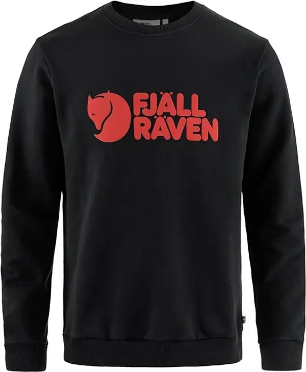 Fjällräven Fjällräven Logo Sweater M Black Мъже - Суитшърти и блузи с качулка Fjällräven - Черен - F84142-550-XL - Size: XL