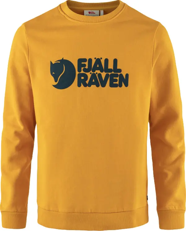 Fjällräven Fjällräven Logo Sweater M Мъже - Суитшърти и блузи с качулка Fjällräven - Жълт - F84142-161-L - Size: L