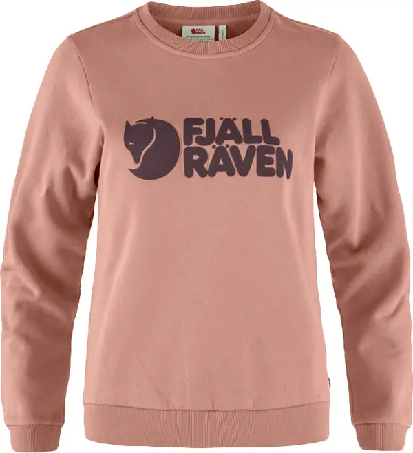 Fjällräven Fjällräven Logo Sweater W Dusty Rose - Port Жени - Суитшърти и блузи с качулка Fjällräven - Розов - F84143-300-357-S - Size: S