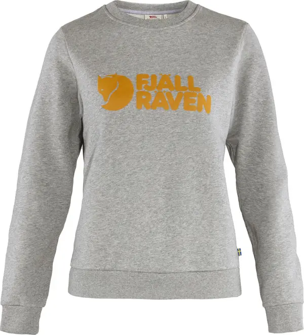Fjällräven Fjällräven Logo Sweater W Grey Melange Жени - Суитшърти и блузи с качулка Fjällräven - Сив - F84143-020-999-M - Size: M