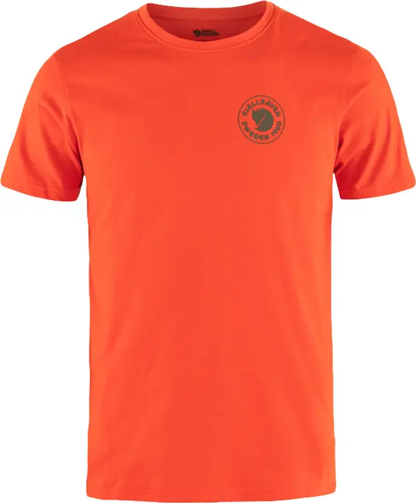 Fjällräven Fjällräven Logo T-Shirt M Мъже - Тениски Fjällräven - Оранжев - F87313-214-S - Size: S