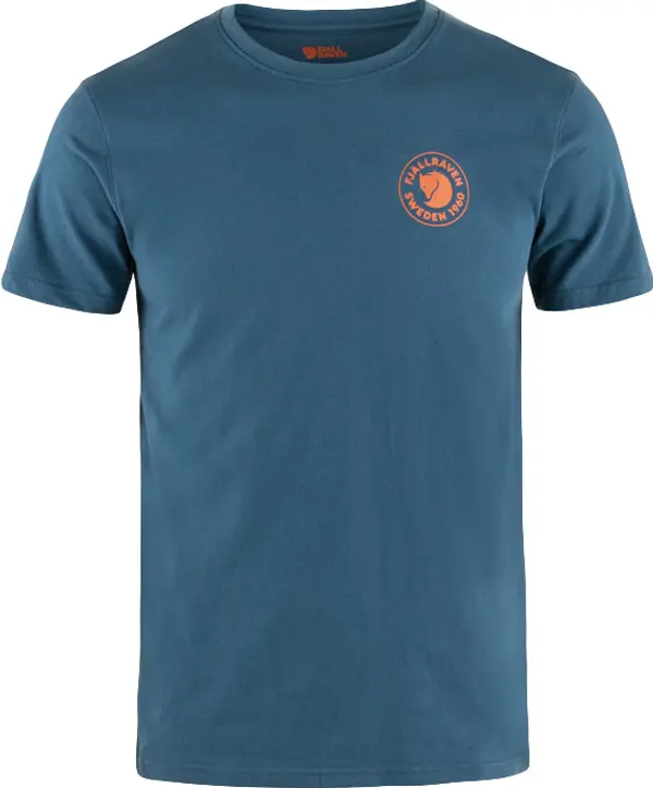 Fjällräven Fjällräven Logo T-Shirt M Мъже - Тениски Fjällräven - Син - F87313-534-S - Size: S