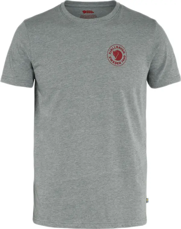Fjällräven Fjällräven Logo T-Shirt M Мъже - Тениски Fjällräven - Сив - F87313-051-L - Size: L