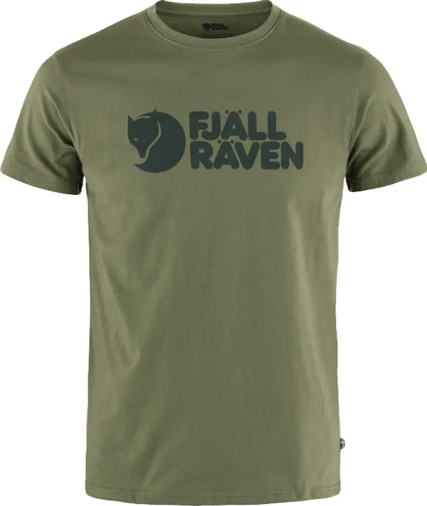 Fjällräven Fjällräven Logo T-Shirt M Мъже - Тениски Fjällräven - Зелен - F87310-625-M - Size: M