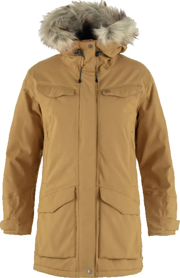 Fjällräven Fjällräven Nuuk Parka W Жени - Якета Fjällräven - Светло кафяв - F86369-232-M - Size: M