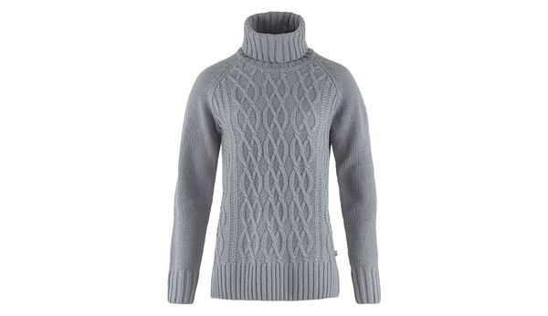 Fjällräven Fjällräven Övik Cable Knit Roller Neck W