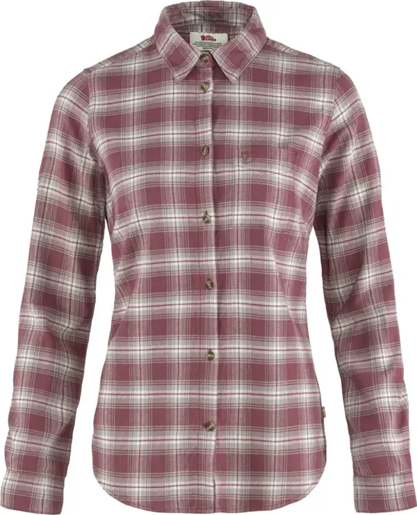 Fjällräven Fjällräven Övik Flannel Shirt Жени - Риза Fjällräven - Червен - F89833-410-021-S - Size: S