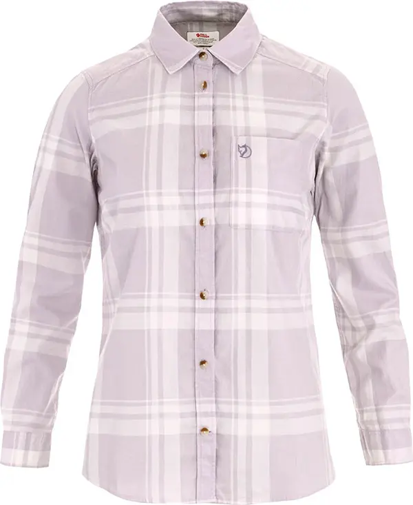 Fjällräven Fjällräven Övik Lite Flannel Shirt W Жени - Риза Fjällräven - Лилав - F14600264-111-452-XS - Size: XS