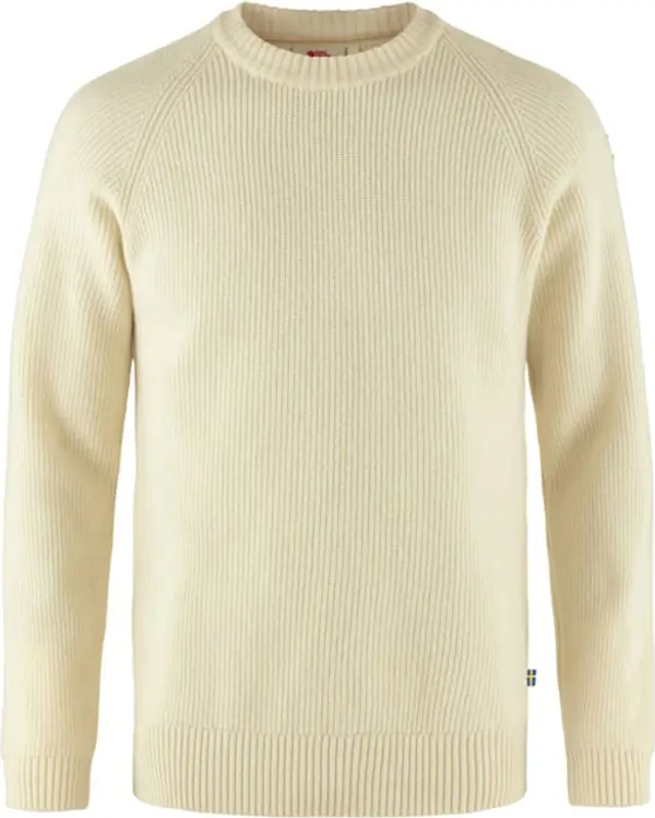Fjällräven Fjällräven Övik Rib Sweater M Мъже - Суитшърти и блузи с качулка Fjällräven - Бял - F87165-113-M - Size: M