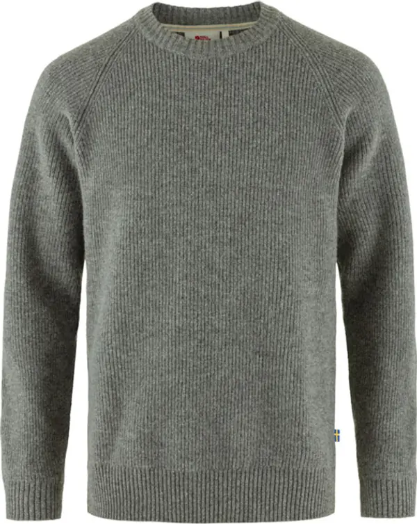 Fjällräven Fjällräven Övik Rib Sweater M Мъже - Суитшърти и блузи с качулка Fjällräven - Сив - F87165-020-M - Size: M