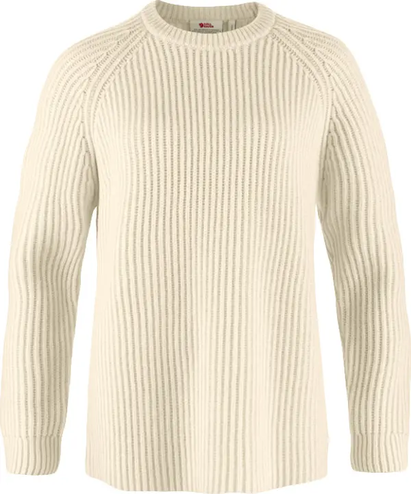 Fjällräven Fjällräven Övik Rib Sweater W Жени - Суитшърти и блузи с качулка Fjällräven - Бял - F14600183-113-M - Size: M