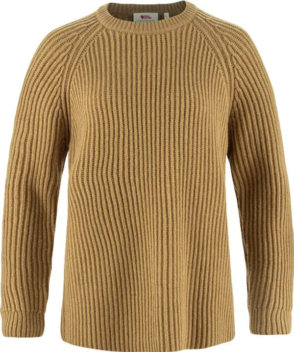 Fjällräven Fjällräven Övik Rib Sweater W Жени - Суитшърти и блузи с качулка Fjällräven - Кафяв - F14600183-232-S - Size: S