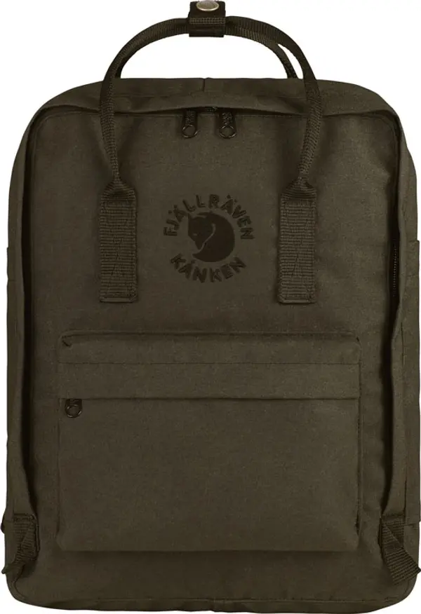 Fjällräven Fjällräven Re-Kånken Dark Olive Unisex - Раници и чанти Fjällräven - Зелен - F23548-633-One-size - Size: One size