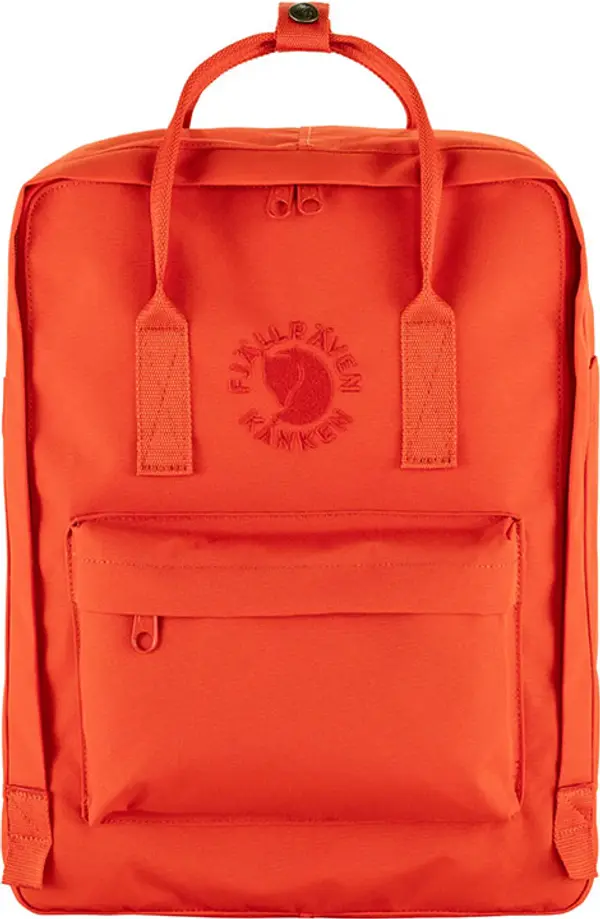 Fjällräven Fjällräven Re-Kånken Flame Orange Unisex - Раници и чанти Fjällräven - Оранжев - F23548-214-One-size - Size: One size