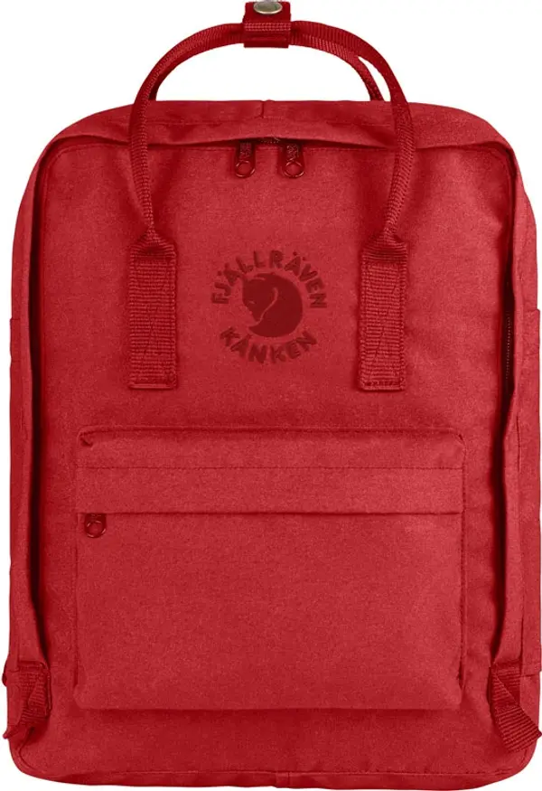 Fjällräven Fjällräven Re-Kånken Red Unisex - Раници и чанти Fjällräven - Червен - F23548-320-One-size - Size: One size