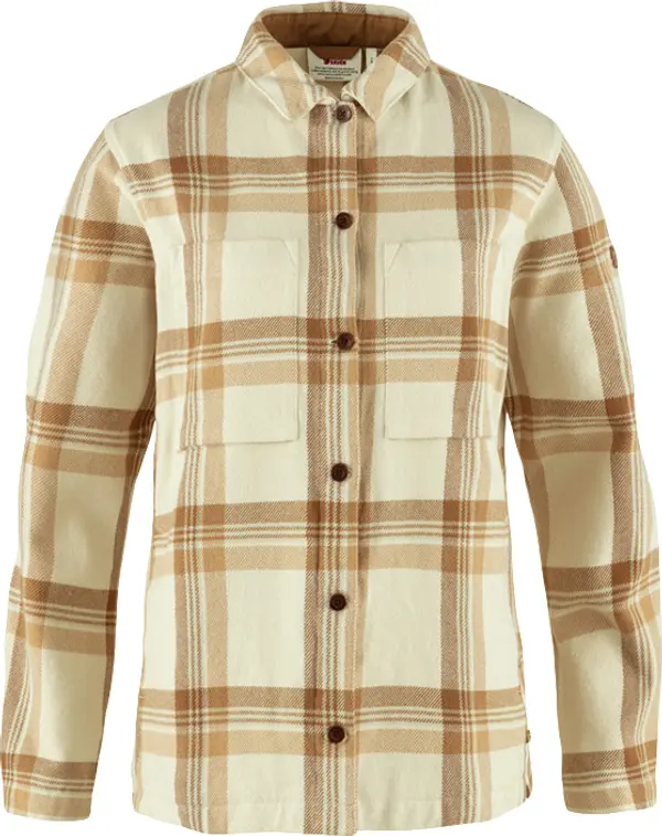 Fjällräven Fjällräven Singi Flannel Overshirt W Жени - Риза Fjällräven - Beige - F86986-113-196-L - Size: L