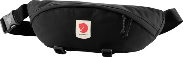 Fjällräven Fjällräven Ulvö Hip Pack Large Black Unisex - Раници и чанти Fjällräven - Черен - F23166-550-One-size - Size: One size