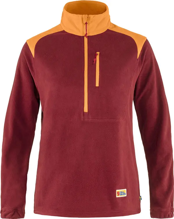 Fjällräven Fjällräven Vardag Lite Fleece W  Жени - Суитшърти и блузи с качулка Fjällräven - Червен - F84785-347-206-S - Size: S
