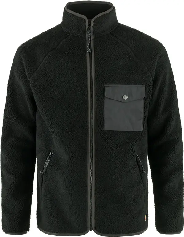 Fjällräven Fjällräven Vardag Pile Fleece Мъже - Суитшърти и блузи с качулка Fjällräven - Черен - F84158-550-030-S - Size: S