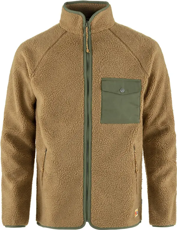 Fjällräven Fjällräven Vardag Pile Fleece Мъже - Суитшърти и блузи с качулка Fjällräven - Кафяв - F84158-232-625-M - Size: M