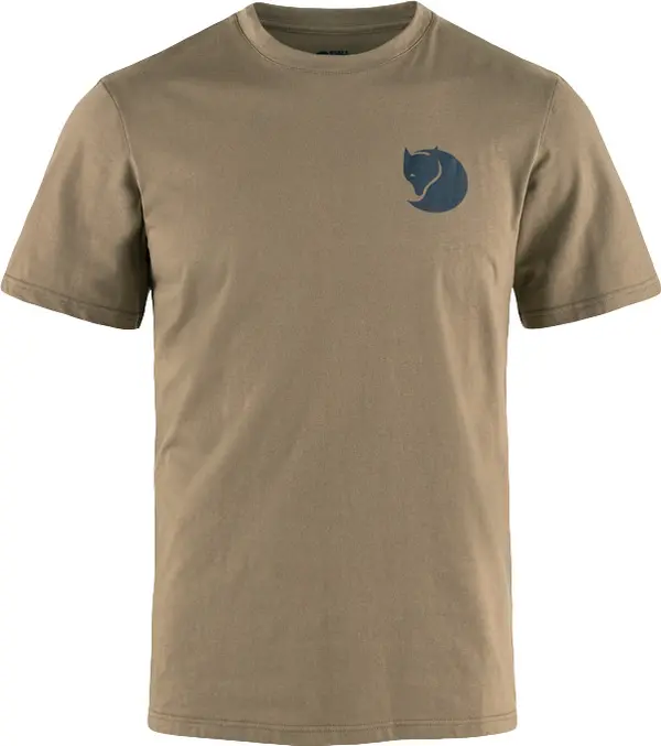 Fjällräven Fjällräven Walk With Nature T-Shirt M Мъже - Тениски Fjällräven - Кафяв - F12600216-244-S - Size: S