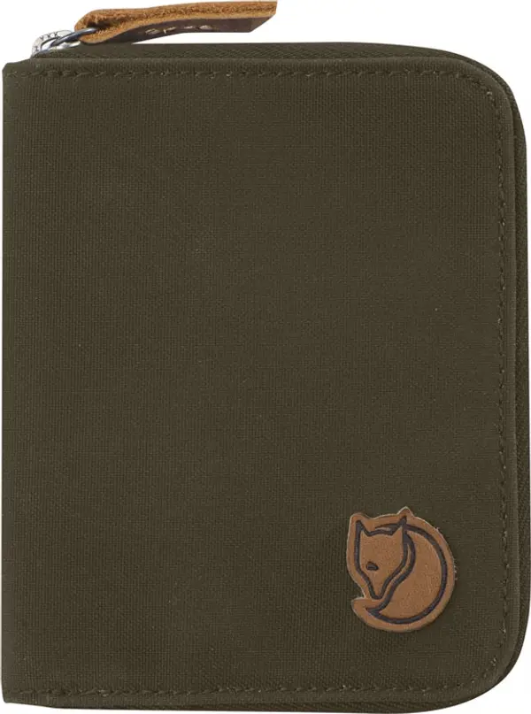 Fjällräven Fjällräven Zip Wallet Dark Olive Unisex - Портфейли Fjällräven - Зелен - F24216-633-One-size - Size: One size