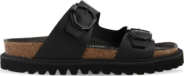 Genuins Genuins Gelan Leather Black Жени - Сандали Genuins - Черен - G106821-4.5 - Size: 4.5