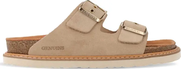 Genuins Genuins Hawaii Velour Almond Жени - Сандали Genuins - Кафяв - G105574-4.5 - Size: 4.5