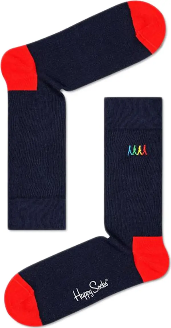 Happy Socks Happy Socks Beatles Crosswalk Sock Unisex - Чорапи Happy Socks - Син - BEA01-6507-4-7 - Size: 4-7